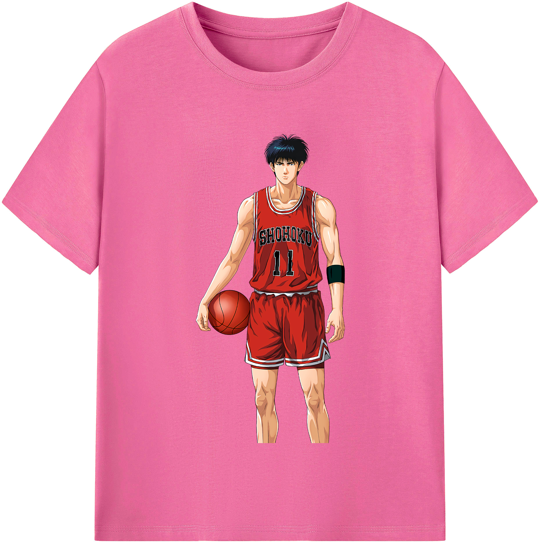 （画像用） SLAM DUNK／スラムダンク レディースカジュアルプリントTシャツ（綿100％）